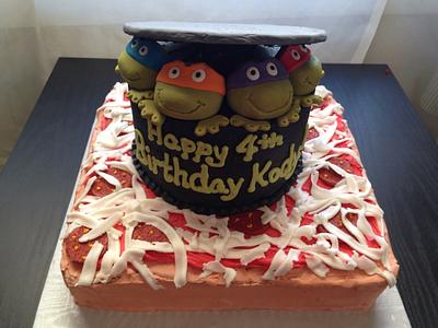 TMNT - Cake by Meghan