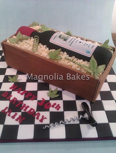 Wine Box Cake - Cake by Tracey