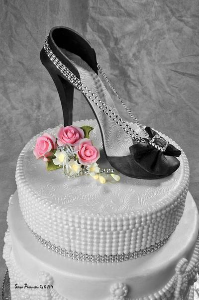 High Heel Celebration Cake - Cake by Susan Russell