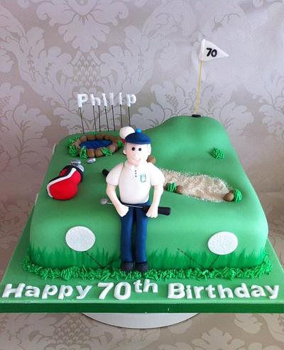 Golf Mad! - Cake by Carrie
