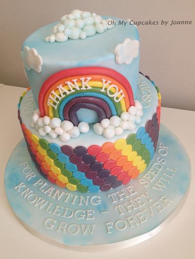 Rainbow cake - Cake by ohmycupcakesbyjo