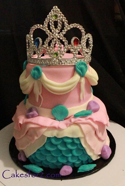 Mermaid-inspired cake - Cake by Glen Paul