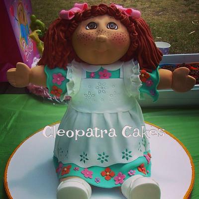 Cabbage patch doll cake - Cake by Cleopatra cakes