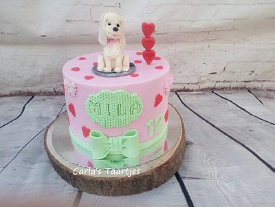Cute Doggie - Cake by Carla 
