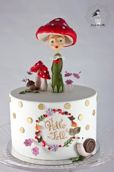 Hello Fall- Sister Shroom  - Cake by 2cute2biteMe(Ozge Bozkurt)