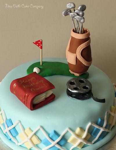 Birthday cake for grandpa - Cake by Smita Maitra (New Delhi Cake Company)