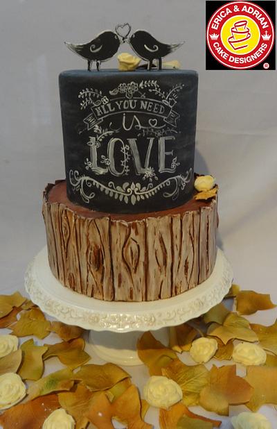 Valentine's Day Cake - Cake by Erica & Adrián C. Cakes