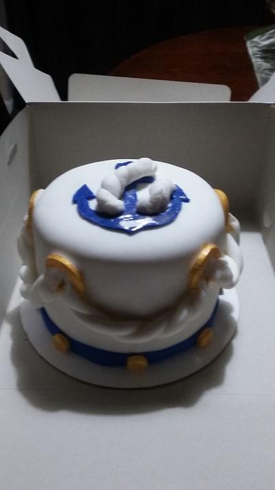 Navy - Cake by Stephanie