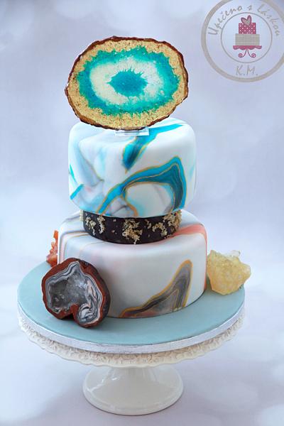 Geode cake - Cake by Tynka