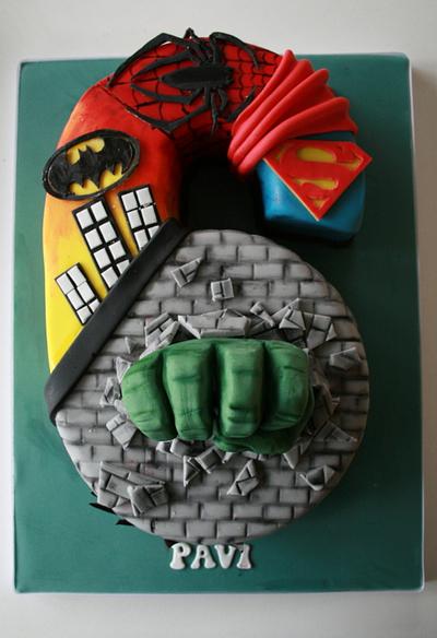 Super 6 - Cake by Alison Lee