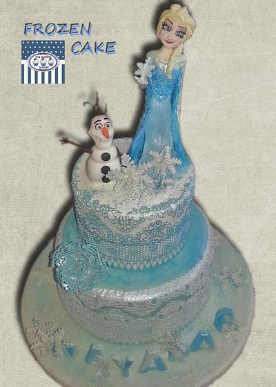 Frozen Cake - Cake by vanesa arias