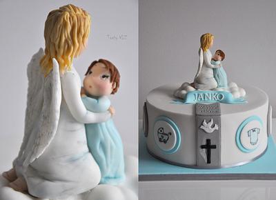 Christening cake - Cake by CakesVIZ