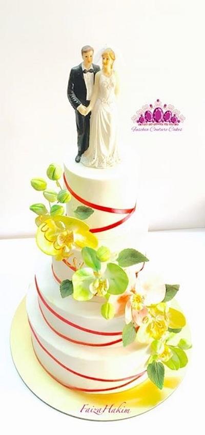 Summer wedding cake - Cake by FAIZA
