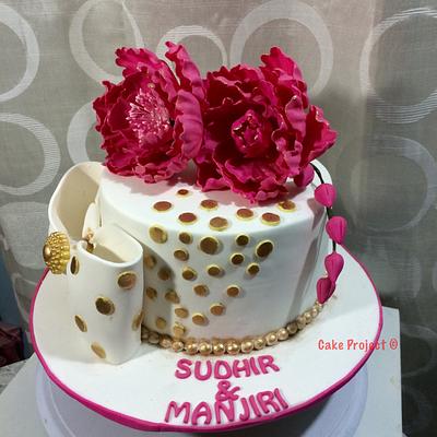 A simple wedding cake... - Cake by Cake Project - Baking Passion