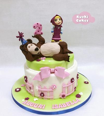 Masha e orso  - Cake by Donatella Bussacchetti