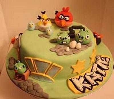 Angry Birds Cake - Cake by Martha