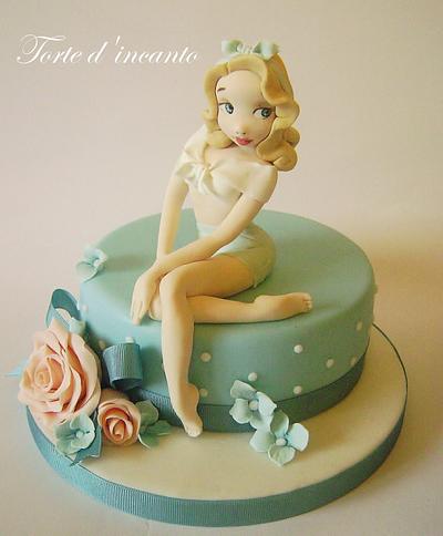 Pin up and roses - Cake by Torte d'incanto - Ramona Elle