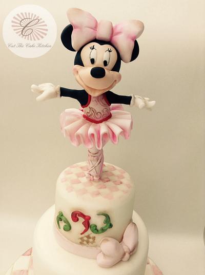 Retro Ballerina Minnie - Cake by Emma Lake - Cut The Cake Kitchen