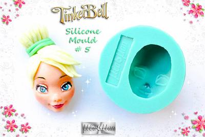 Tinker Bell's Head Silicone Mould - Cake by MLADMAN