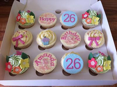 Happy 26th Birthday - Cake by Sam's Cupcakes