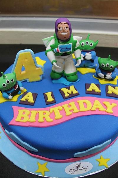 Buzz Lightyear Birthday Cake - Cake by Reggae's Loaf