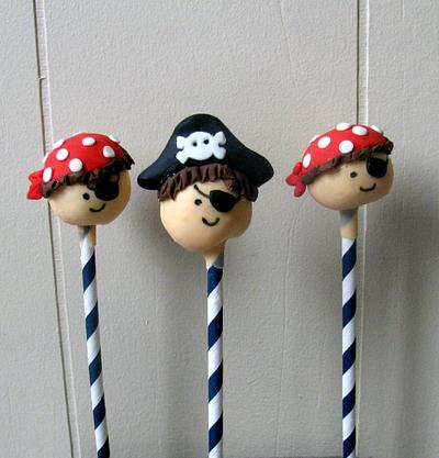Pirate Cake Pops - Cake by Sweet Creations