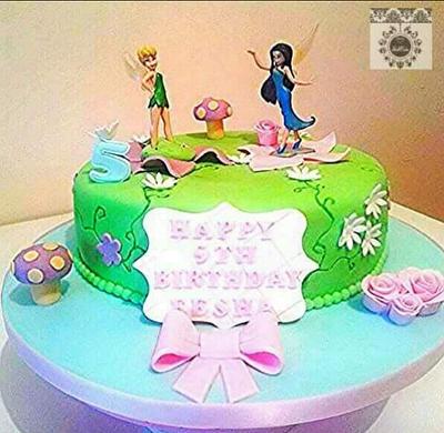 Tinkerbell cake - Cake by Michelle Donnelly