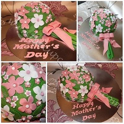 flower bouquet for mother's day - Cake by thecupcakesalon