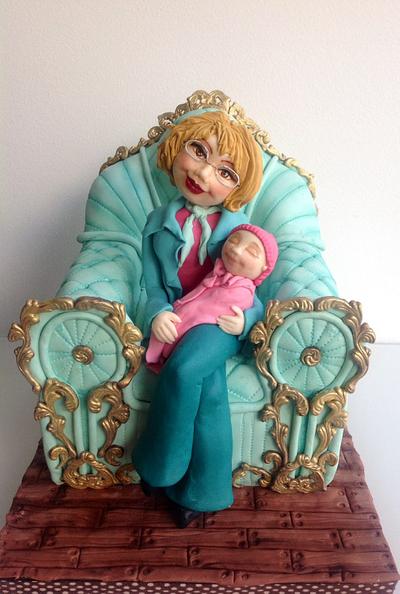 Grandmother and grandaughter  - Cake by Mnhammy by Sofia Salvador