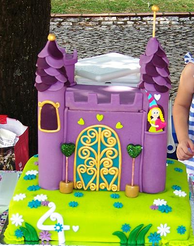 Princess Castle Cake - Cake by Art & SuGar Vandewalle