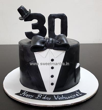 30th birthday cake - Cake by Sweet Mantra Homemade Customized Cakes Pune
