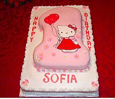  Hello Kitty First Birthday - Cake by Julia 