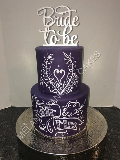 Bridal Shower Cake - Cake by Melanie Mangrum