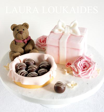 Mothers Day Gift Cake - Cake by Laura Loukaides