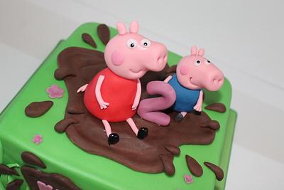Peppa Pig tutorial - Cake by Zoe's Fancy Cakes