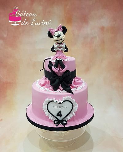 Minnie Mouce  - Cake by Gâteau de Luciné