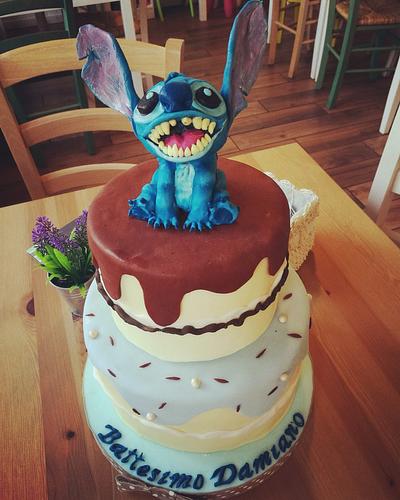 Stitch cake - Cake by BakeryLab