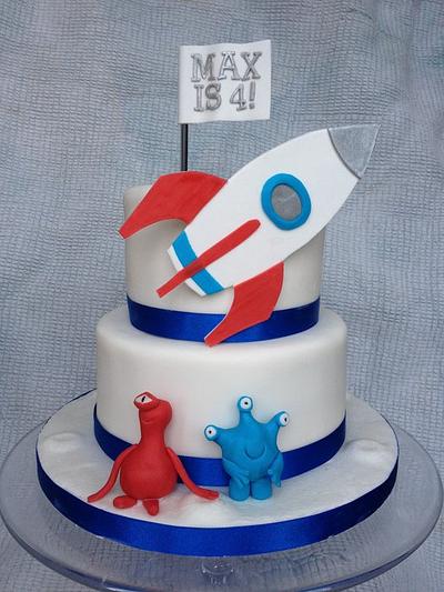 Rocket Cake - Cake by Kate Selwood