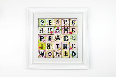 Peace at Home Peace in the World - Cake by Pastölye