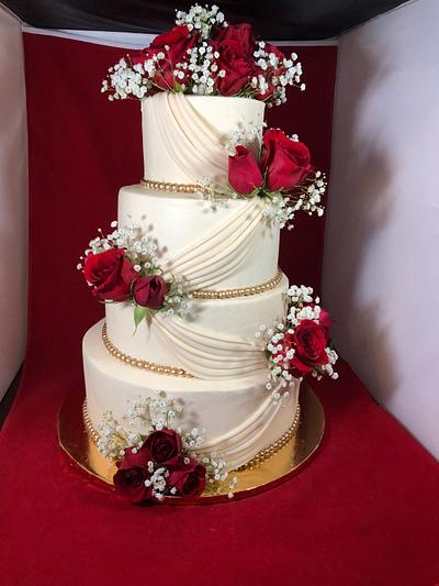 Classic wedding cake - Cake by Cakes by Maray