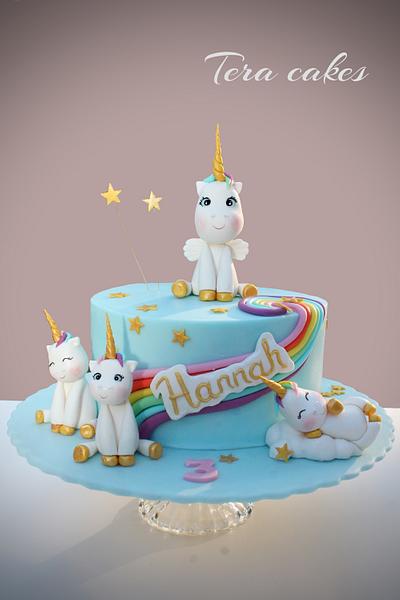 unicorn cake - Cake by Tera cakes