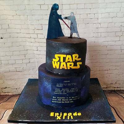 Star Wars - Cake by TooTTiFruiTTi