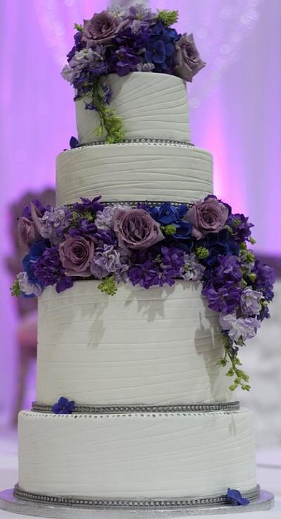 Pretty in Purple - Cake by Sarah H Mograbee