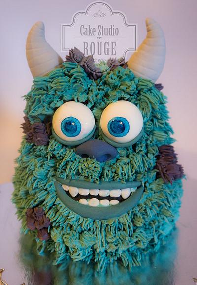 Monsters INC - Cake by Ceca79