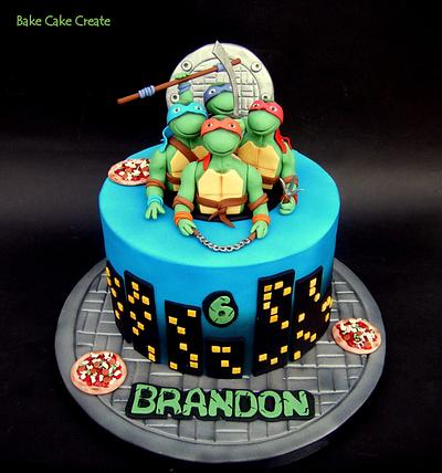 Turtles! - Cake by Karen Geraghty