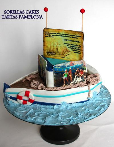 Tarta Barco MAI - Cake by SORELLAS CAKES PAMPLONA 