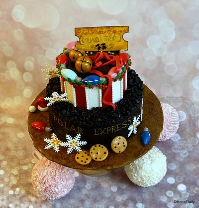 The Polar Express cake (HFTH Collab) - Cake by Sweet Dreams by Heba 