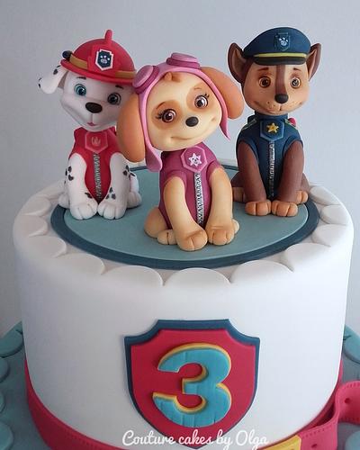 Paw patrol - Cake by Couture cakes by Olga