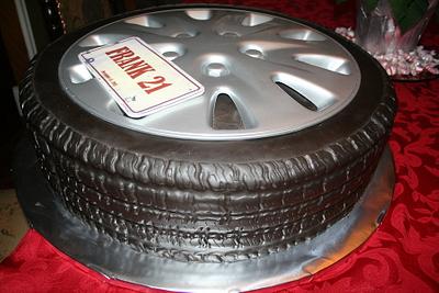 Tire Cake - Cake by Joanne Prainito