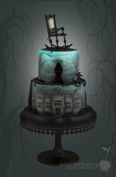 Woman In Black - Cake by Little Cherry